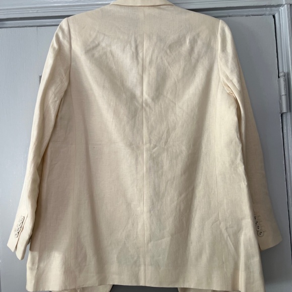 Never worn Everlane linen longline blazer, size 2 - Picture 5 of 7